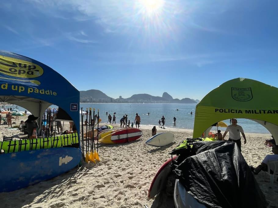 Amplo Apartamento Em Frente A Praia De Copacabana Leilighet Rio de Janeiro Eksteriør bilde